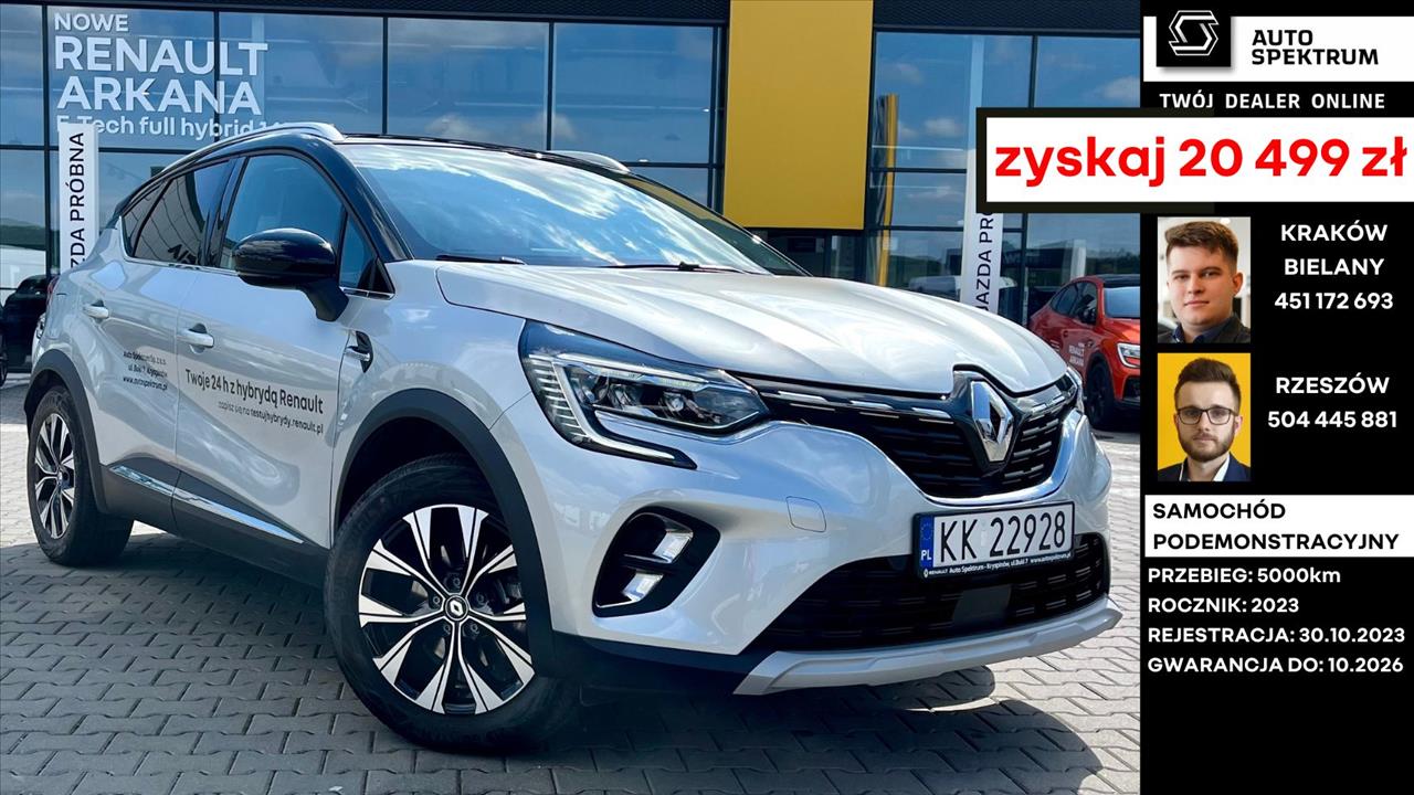 Renault CAPTUR Captur 1.6 E-TECH Full Hybrid 145 Techno 2023