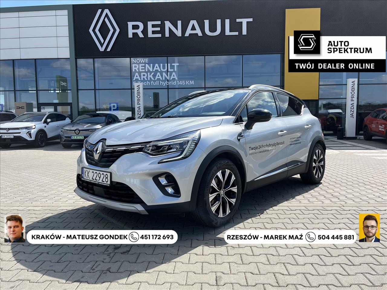 Renault CAPTUR Captur 1.6 E-TECH Full Hybrid 145 Techno 2023