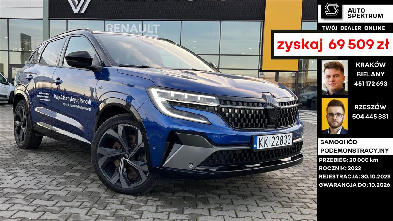 Renault AUSTRAL Austral 1.2 E-Tech Full Hybrid 200 Iconic esprit Alpine MMT 2023