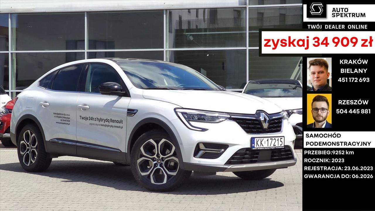 Renault ARKANA Arkana 1.6 E-TECH Techno MMT 2023