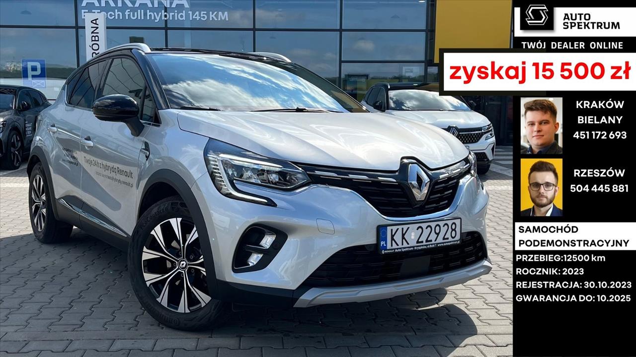 Renault CAPTUR Captur 1.6 E-TECH Full Hybrid 145 Techno 2023