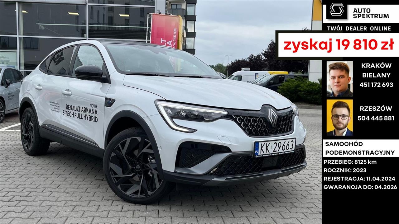 Renault ARKANA Arkana 1.6 E-Tech Full Hybrid 145 esprit Alpine MMT 2024