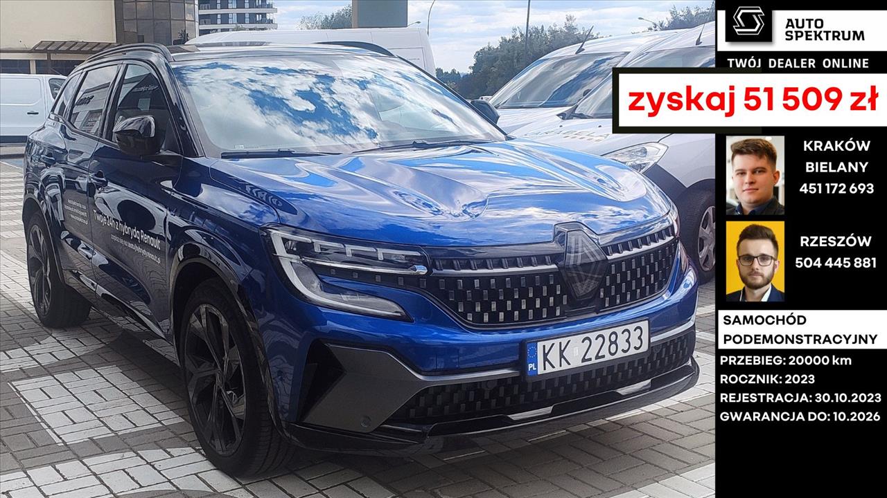 Renault AUSTRAL Austral 1.2 E-Tech Full Hybrid 200 Iconic esprit Alpine MMT 2023