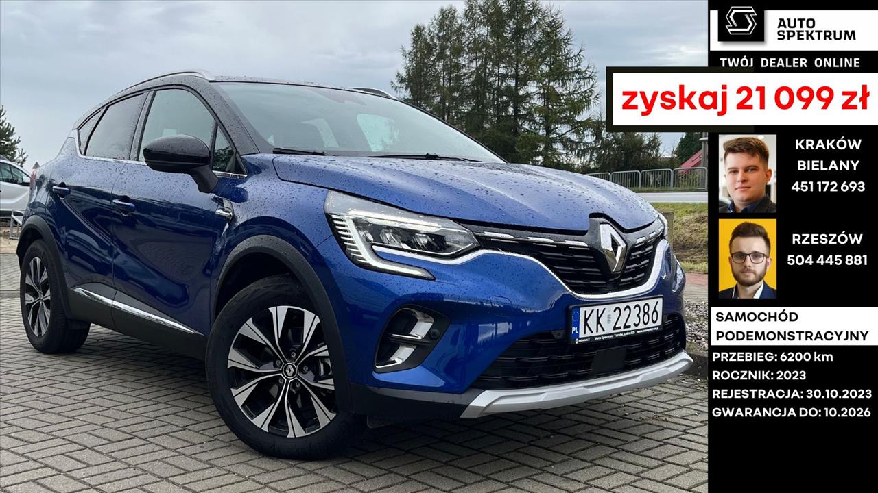 Renault CAPTUR Captur 1.6 E-TECH Full Hybrid 145 Techno 2023